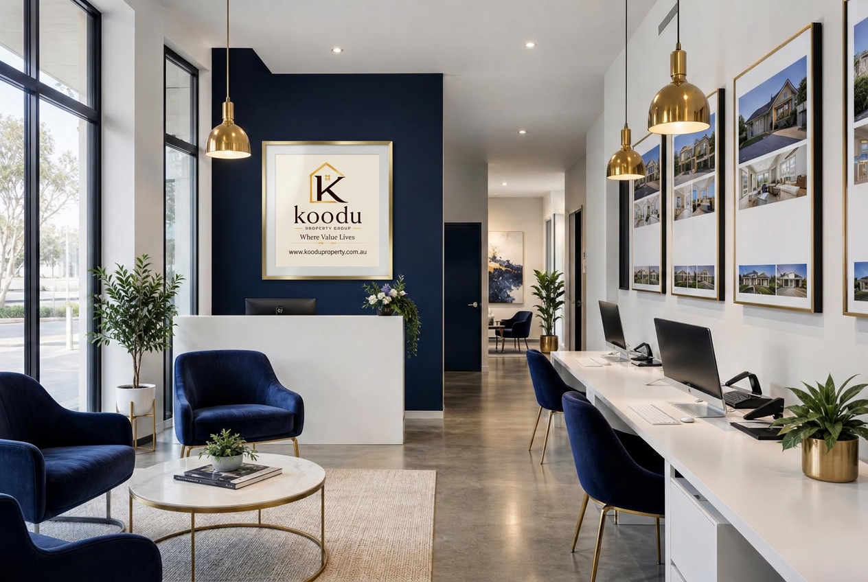 Koodu Property Group office interior in Western Australia